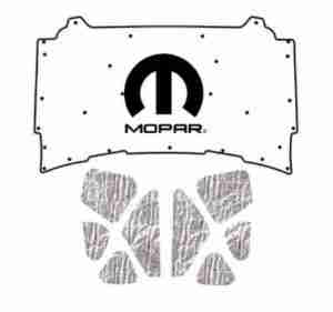 2005 2010 Dodge Charger Under Hood Cover with MCH-006 MOPAR