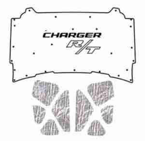2005 2010 Dodge Charger Under Hood Cover with MCH-155 Charger RT