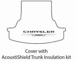 2005 2010 Chrysler 300 Trunk Rubber Floor Mat Cover w/ MC-100 Chrysler