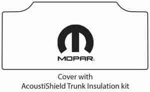 1965 Chrysler Dodge Plymouth C Body Car Trunk Floor Mat Cover M-006 MOPAR