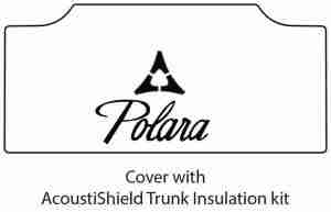 1965-68 Dodge Polara Trunk Rubber Floor Mat Cover with MB-085 Polara