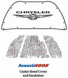 2001 2010 Chrysler PT Cruiser Under Hood Cover with MPT-100 Chrysler