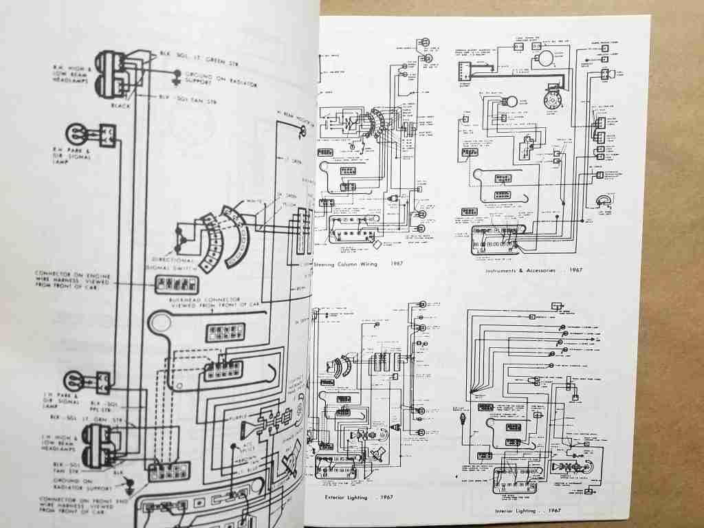 1967 GTO Tempest Wiring Diagram CPR Parts