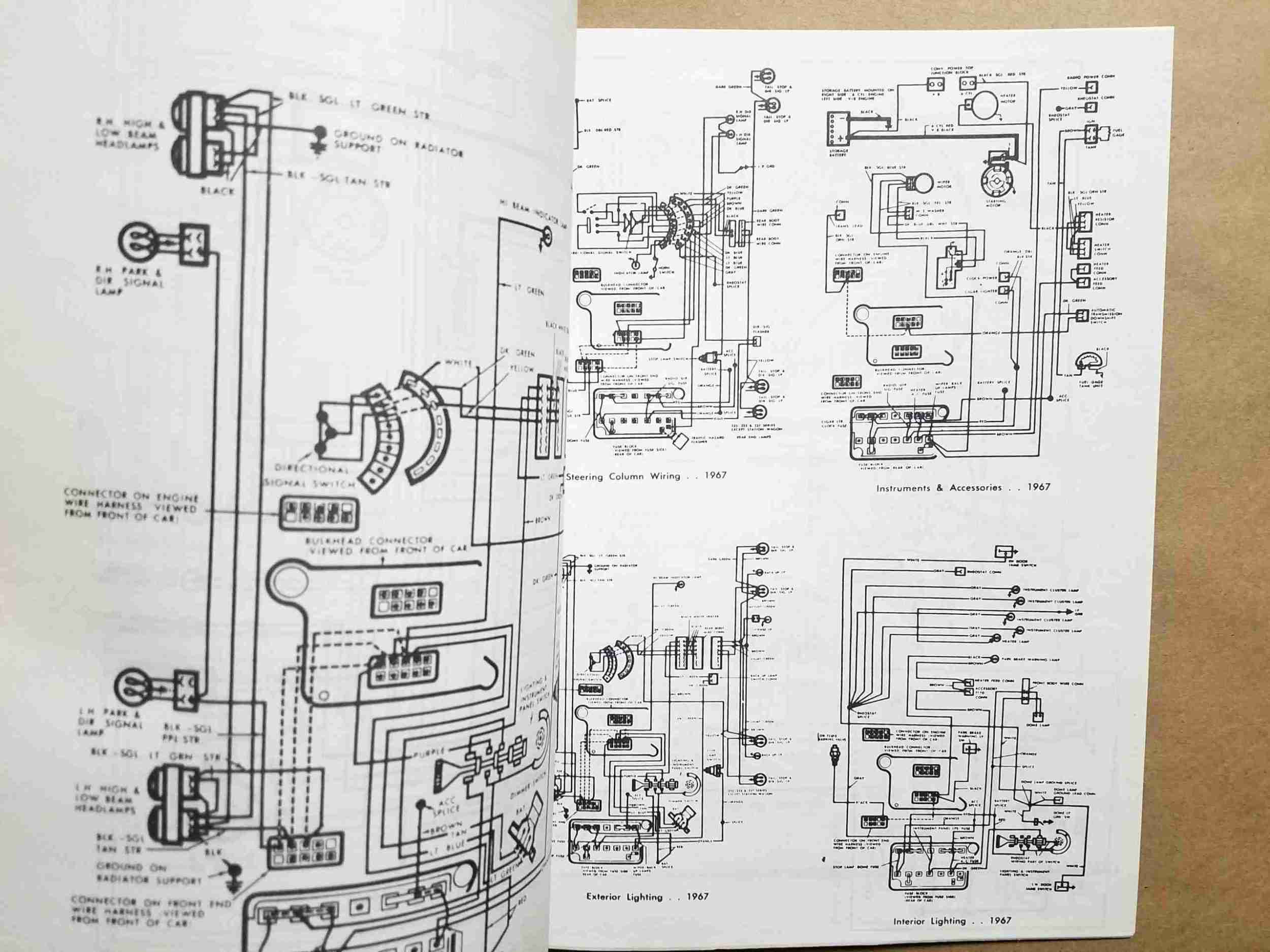 1967 GTO Tempest Wiring Diagram - Image 2