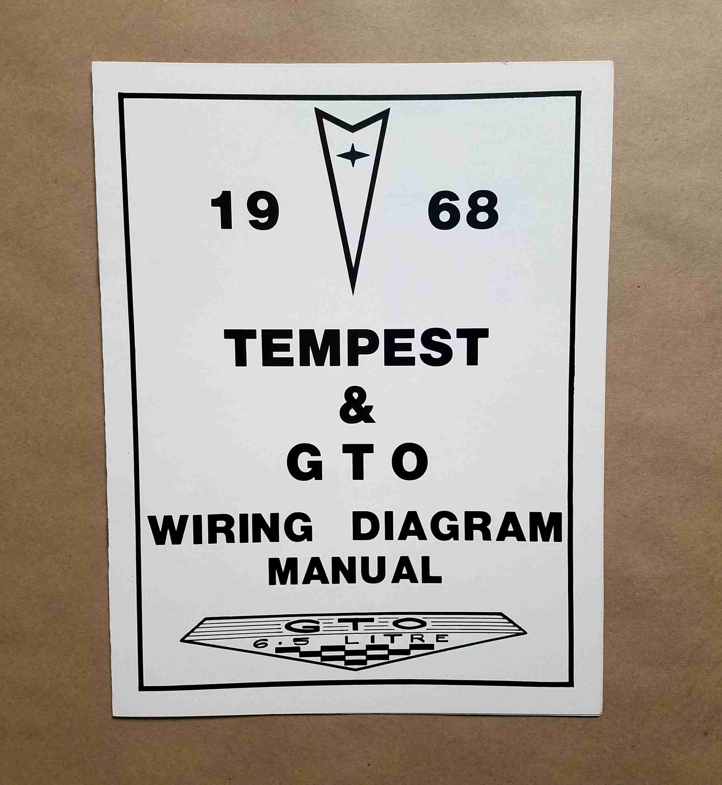 1968 GTO Tempest Wiring Diagram Manuals