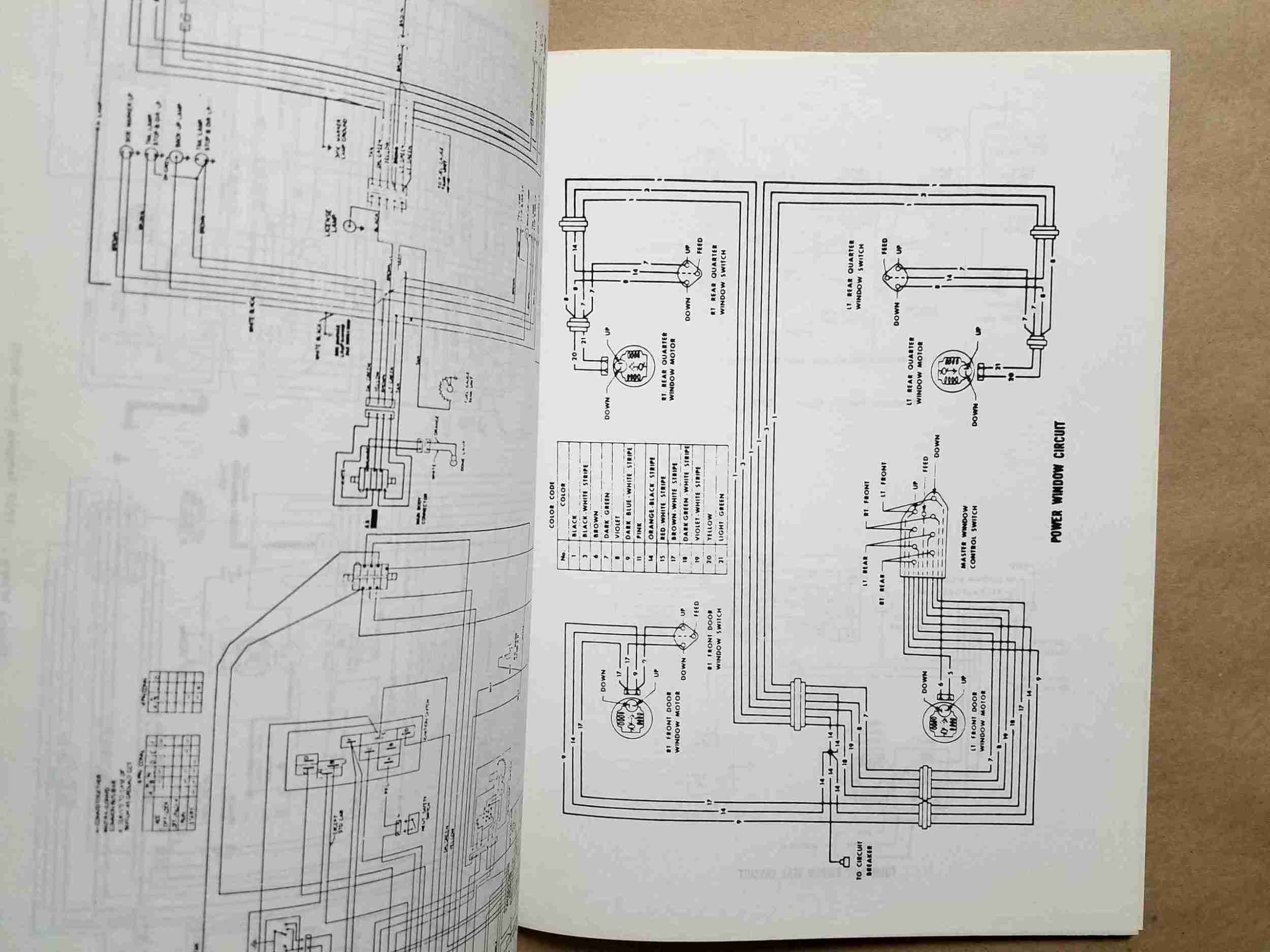 1969 Wiring Diagram Manual GTO Tempest - Image 2