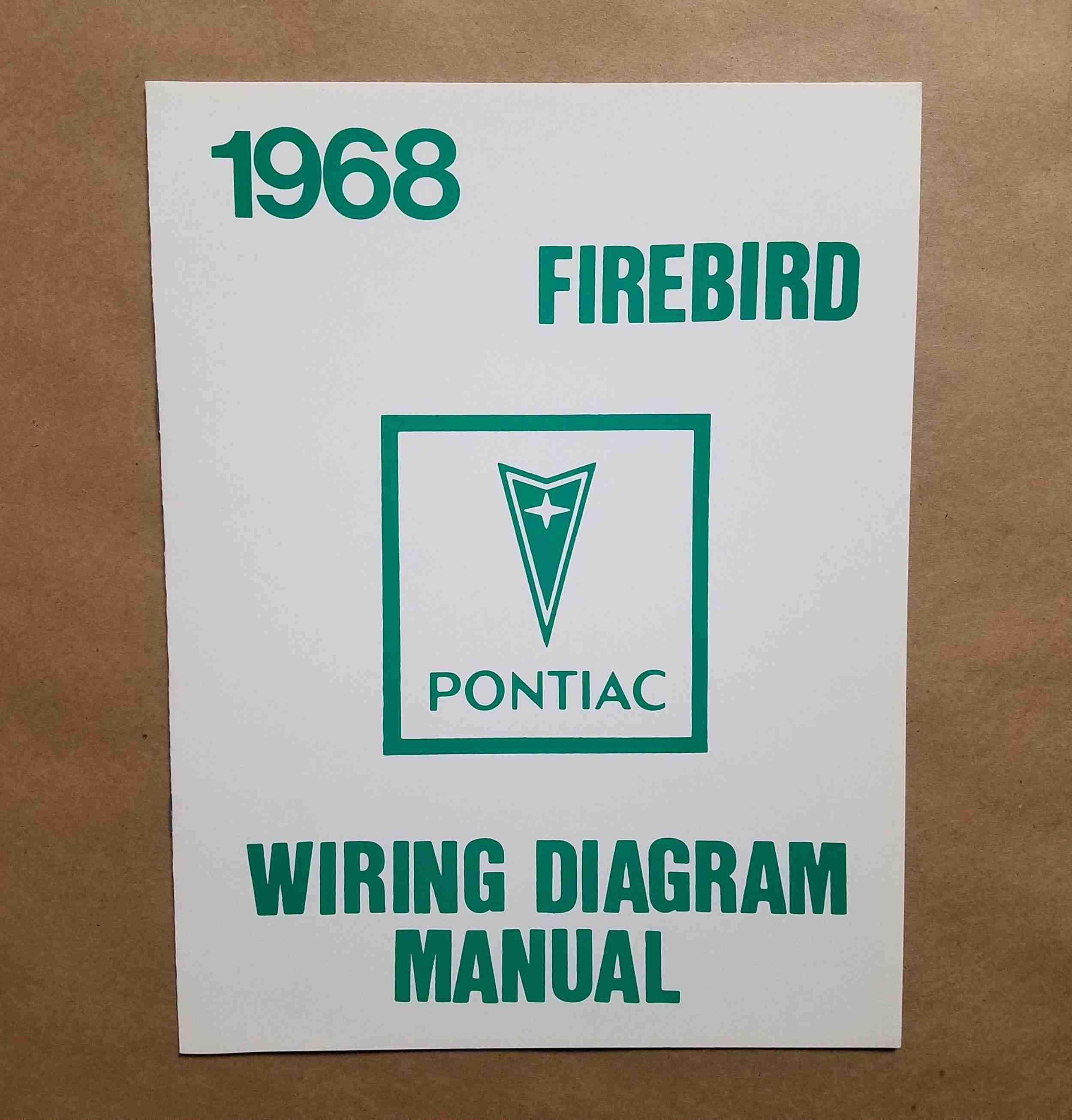 1968 Firebird Wiring Diagram Manual