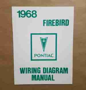 1968 Firebird Wiring Diagram Manual