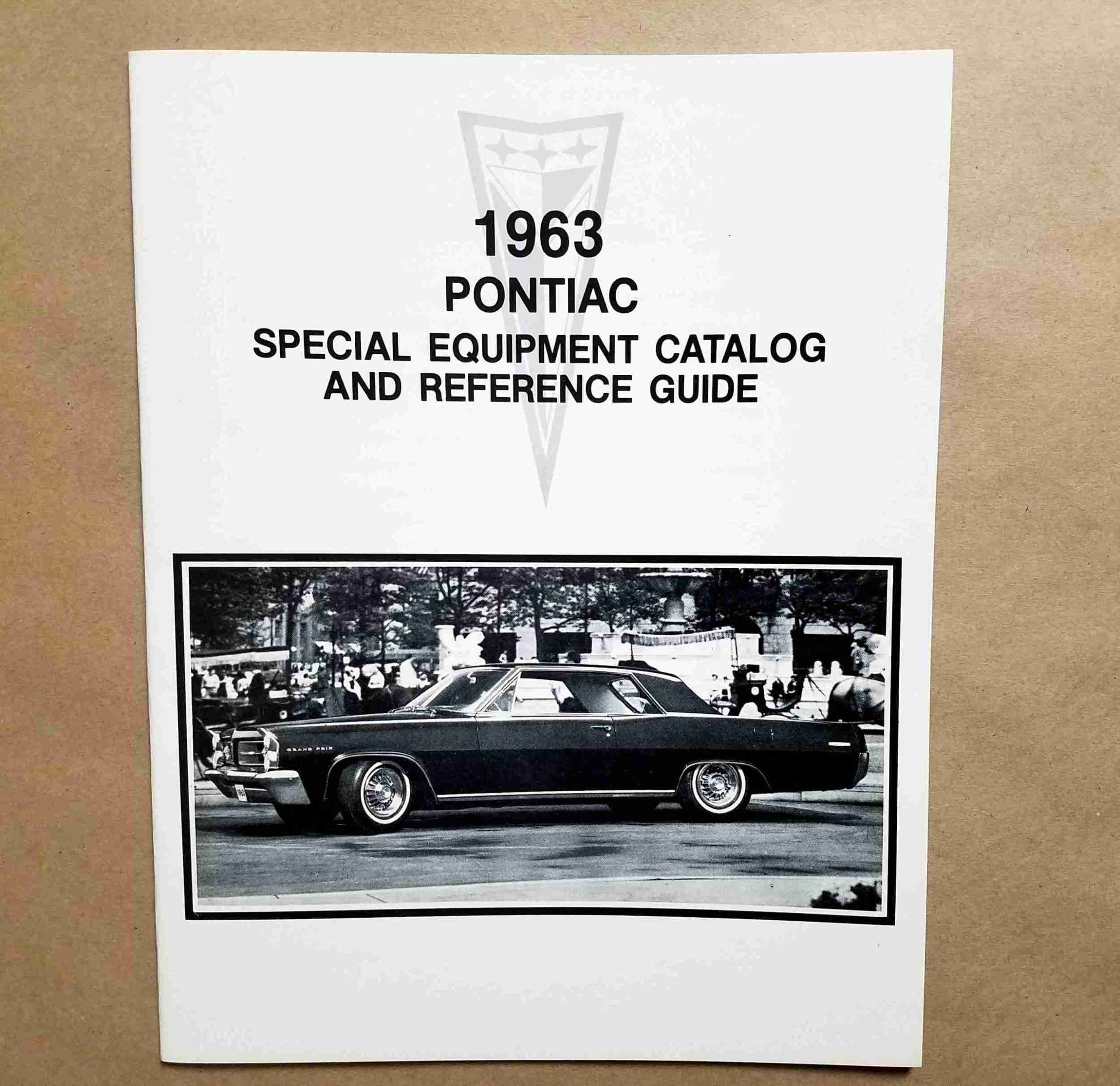 1963 Special Equipment manual