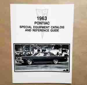 1963 Special Equipment manual