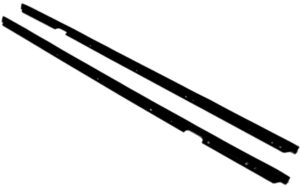 1981-88 AUTHENTIC 4 Piece Felt Kit, Chevy Monte Carlo With Special Molding Outers Only fuzzy