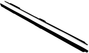 1981-88 AUTHENTIC 2 Piece Felt Kit, Chevy Monte Carlo Without Special Molding Outers Only fuzzy