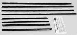 1962-63 REPLACEMENT 8 Piece Felt Kit, Nova & Chevy II Convertible