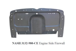 1931 1932 Nash Series 980 Engine Side Firewall Pad. Passenger Side Firewall Pad also Available.