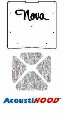 1968-72 Chevy Nova Under Hood Cover with G-040 Nova