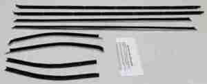 1969-72 REPLACEMENT 8 Piece Felt Kit, Oldsmobile Cutlass Supreme 2 Door Hardtop With Special Molding