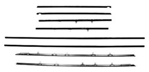 1965 AUTHENTIC 8 Piece Felt Kit, Oldsmobile Dynamic 88 2 Door Hardtop fuzzy