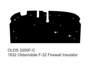 1932 Oldsmobile F-32 Firewall Pad