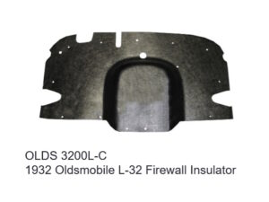 1932 Oldsmobile L-32 Firewall Pad