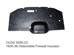1935 1936 Oldsmobile Firewall Pad Molded