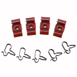 1964-65 Brake Line Clip Set, 9pcs, 1964-65 TLMGTO & Grand Prix