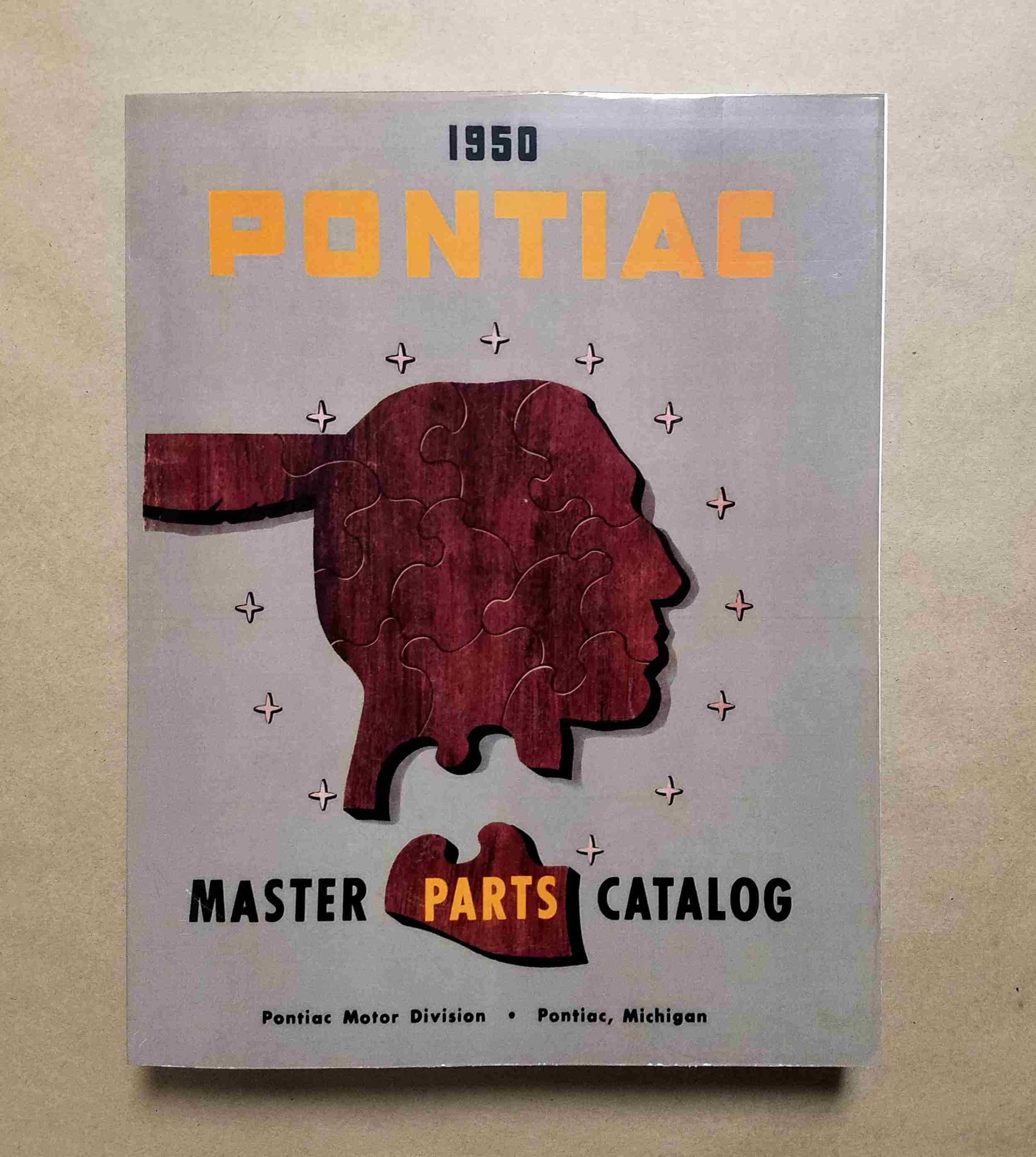 1936-50 Pontiac Parts Manual, bound