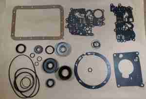 1961-62 Automatic Transmission Overhaul Set, includes paper, cork and rubber seals, 1961-62 Tempest