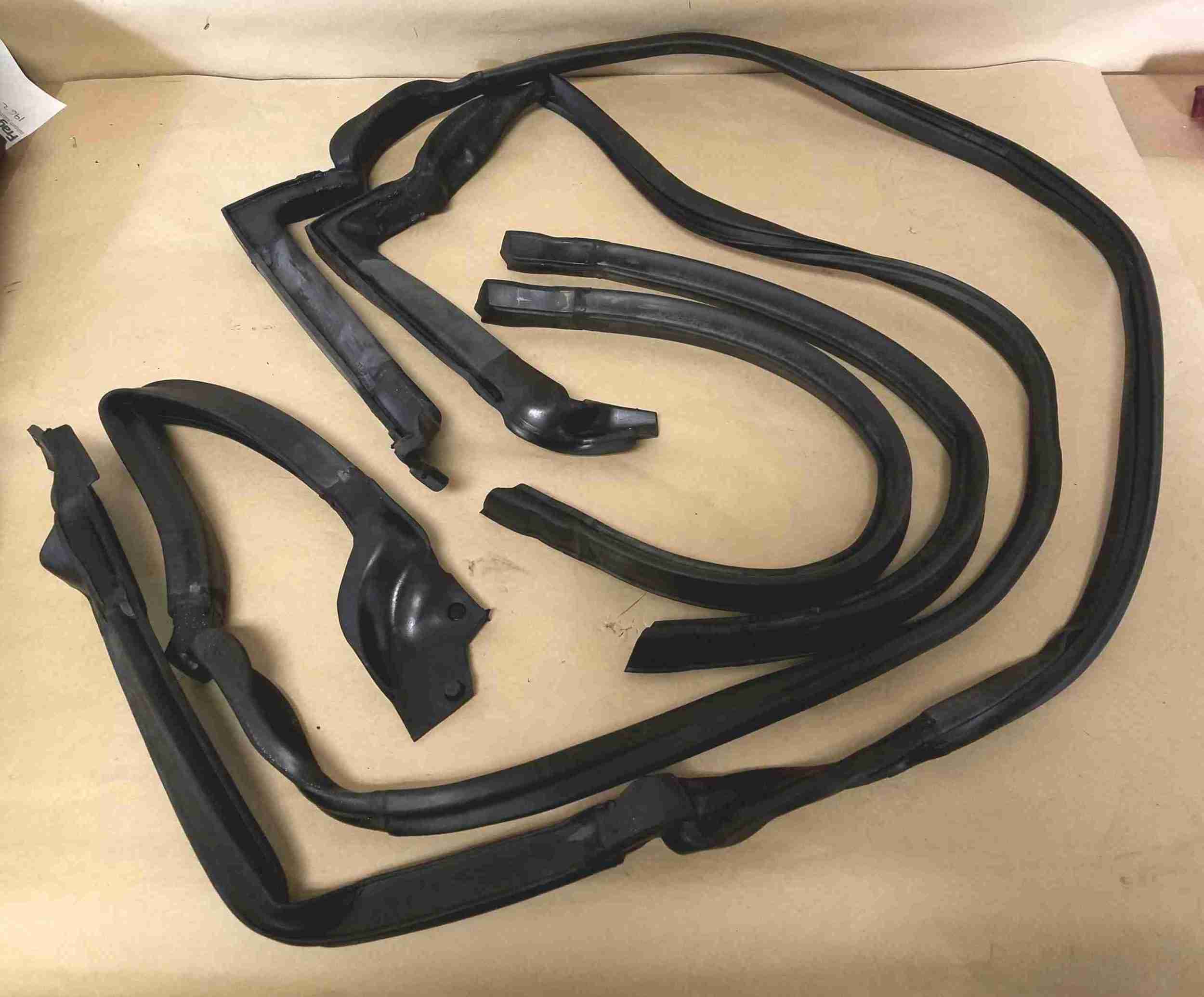 1976-78 T Top Weatherstrip Set, 1976-78 Firebird w/ Hurst T-Tops First Design