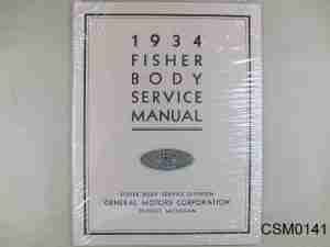 1933-34 Fisher Body Manual
