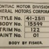 1965 1970 Pontiac Star Chief Executive Cut and Sewn Carpet Set. Style # Required, 3 Week Lead Time - Image 5