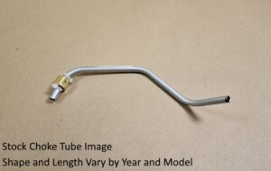 1963-64 Choke Tubes All Bonneville W/ 4BL STAINLESS STEELE
